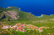 Luftaufnahme Lubenice