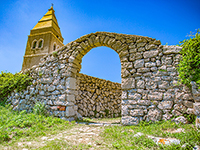 Stadttore und alte Festungsmauern, Lubenice