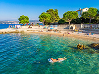 Strand Uhic, Malinska