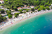 Türkisblaues Meer, Strand Medveja