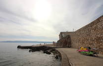 Punta Povile Uferweg