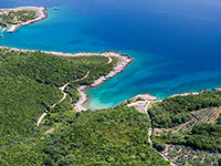 Strand Bucht Melska, Risika