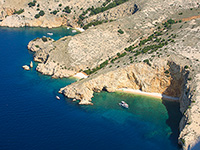 Strand Biskupici, Stara Baska