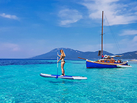 Stand up paddling, Insel Losinj