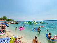 Strand Omorika, Crikvenica