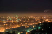 Karlovac - Stadt bei Nacht