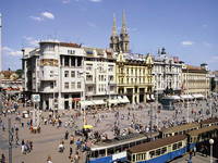 Zagreb - Ban Jelacic Platz