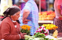 Zagreb - traditionelle Bäuerin