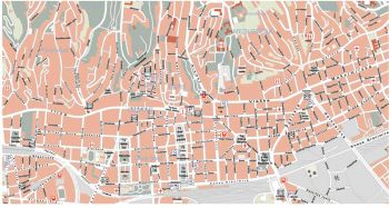 Zagreb - Stadtplan