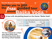 Tour durch Baska Voda