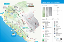 Karte Gemeinde Brela