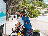 Radfahren Brela, Makarska Riviera