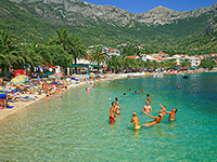 Strand Gradac - Gornja Vala