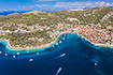 Hvar, Luftaufnahme
