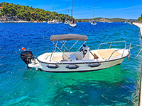 Taxi Boot, Insel Brač