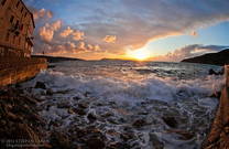 Sonnenuntergang Komiza