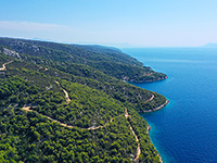 Wandern, Insel Hvar