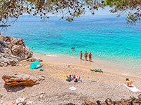 Strand Jagodna - Bojanic bad; Insel Hvar