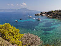 Insel Vis - Insel Bisevo vor Komiza