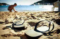 Sandstrand Insel Bisevo