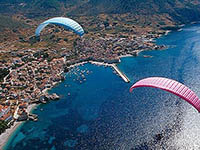 Paragliding Komiza, Insel Vis