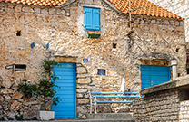 Dalmatinisches Steinhaus, Maslinica