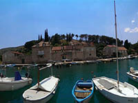 Insel Brac - Milna - Nebenort Bobovisca na Moru