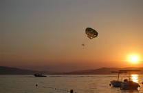 Strand Copacabana von Trogir - Paragliding