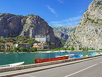Städtischer Hafen, Cetina Mündung
