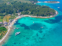 Strand Zdrilca (Insel Marinkovac)