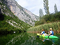 Kajaktour Cetina