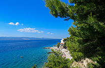 Türkisblaues Meer, Porat Strand