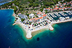 Luftaufnahme Strand Ljak & Porat