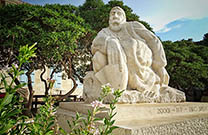 Brac Marmor Statue in Povlja