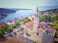 Kirche des heiligen Johannes - Povlja
