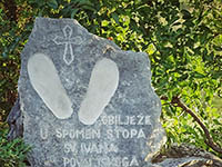 Spuren des heiligen Johannes von Poval