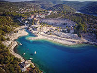 Strand Ticja Luka - Povlja