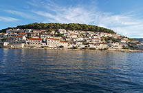 Pucisca - Blick vom Meer