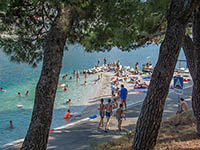 Strand Sveti Rok - Pucisca