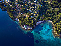 Strand Lanterna, Stari Grad