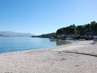 Strand Saskur in Slatine