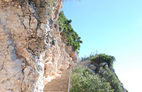 Treppen zu Kirche Prizidnica