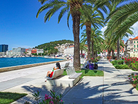 Split - Riva - Uferpromenade