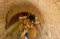 Split - Diokletianpalast - Kellergewölbe