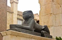 Split - Palast Diokletian - Sphinx Statue