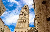 Split - Dioketian Palast - Turm Sv. Duje