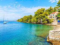 Strand Bok in Splitska