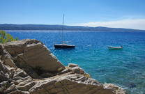 Segelboot in Stanici