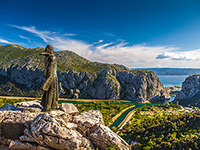 Cetina Tal, Aussichtspunkt