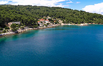 Bucht Stomorska, Westseite